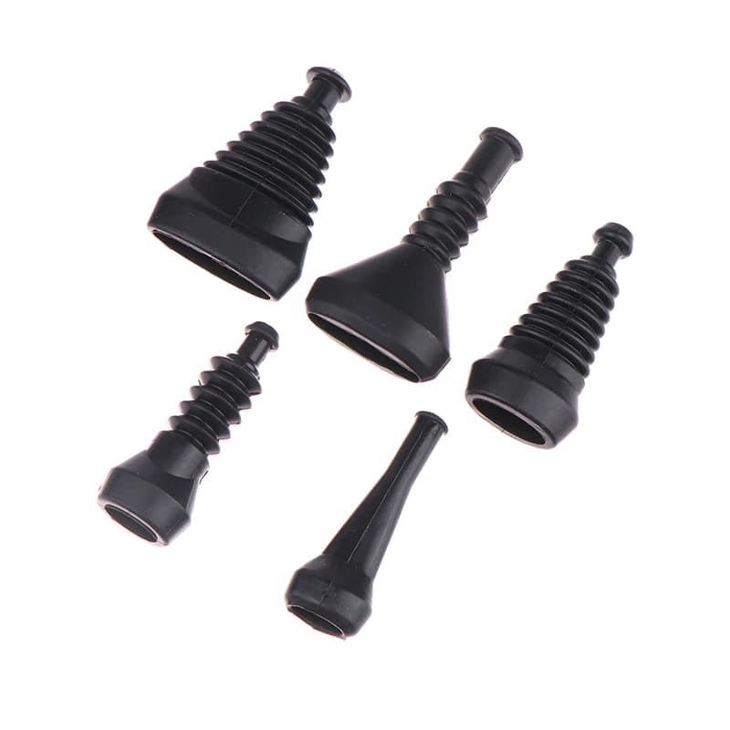 Rubber boot cap with 5 pieces 2/3/4/5 pin waterproof automotive cable cover for connectors series