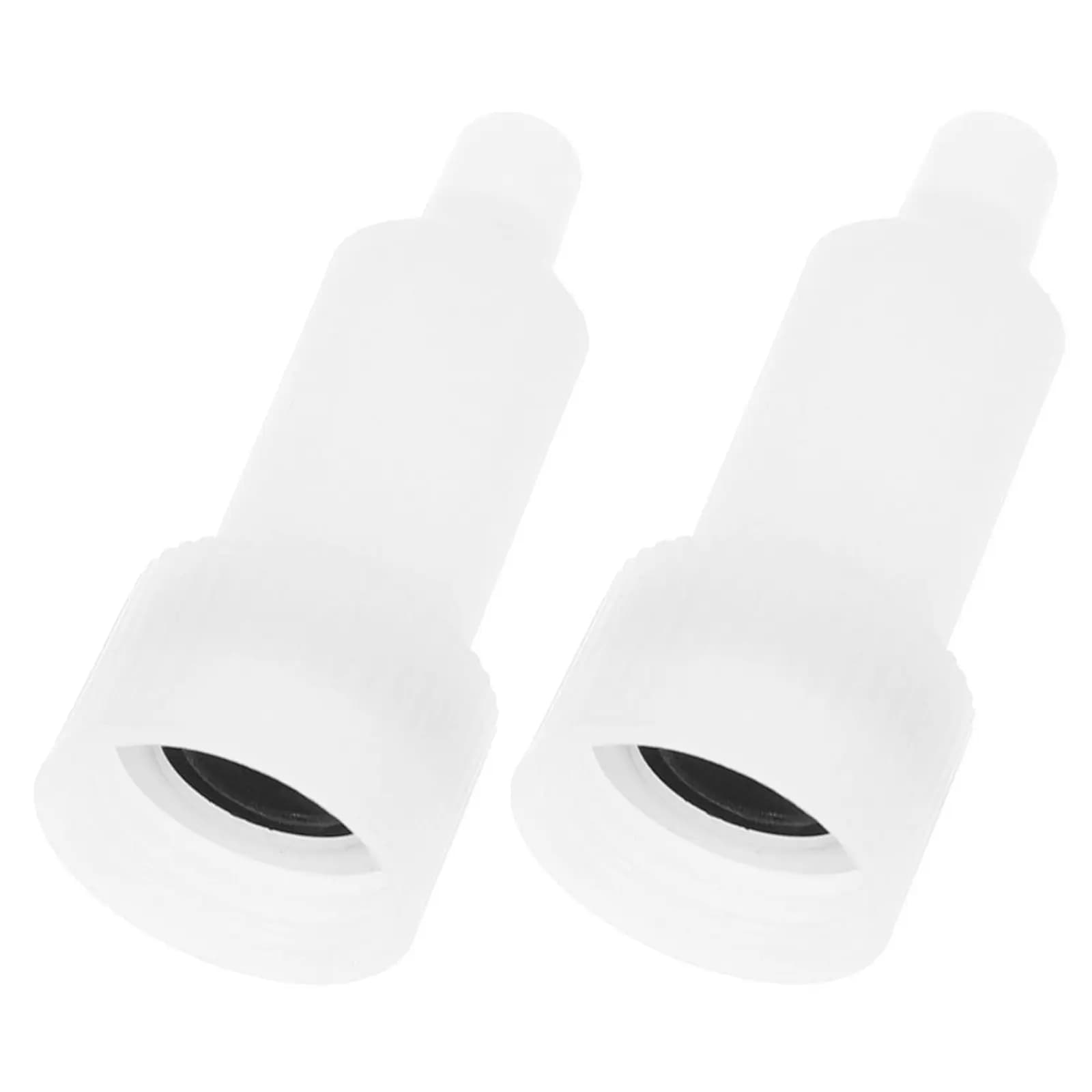 2Pcs Soap Dispenser Replacement Bottle Heads for Shampoo Lotion Dispenser Head Wall-Mounted Soap Container Parts Kitchen