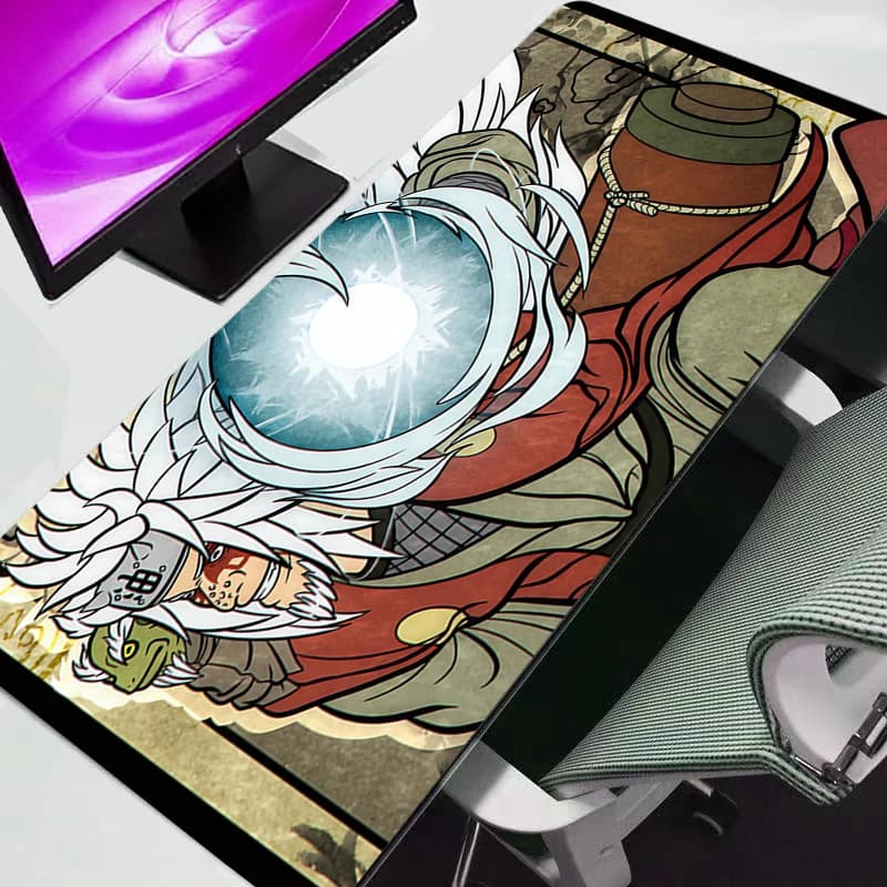 Tappetino per mouse Naruto Kawaii Accessori da gioco Tastiera per computer PC Tappetino da scrivania per giocatori Alfombrilla Xxl Mousepad Durevole Anime