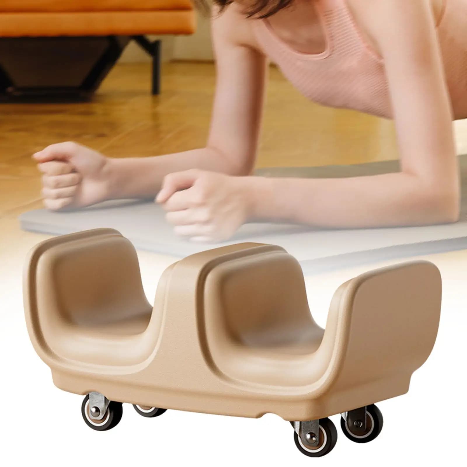 Portable Ab Training Roller for Men and Women, Professional Low Noise Muscle Exercise