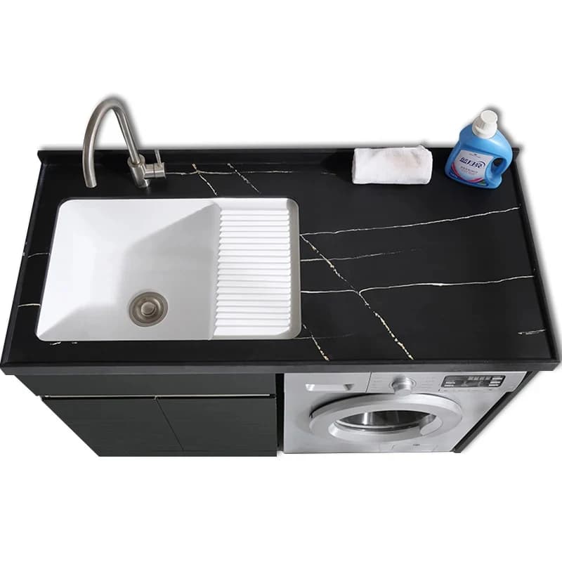 Mobile Lavanderia con Lavabo Integrato Impermeabile - Offerta Speciale