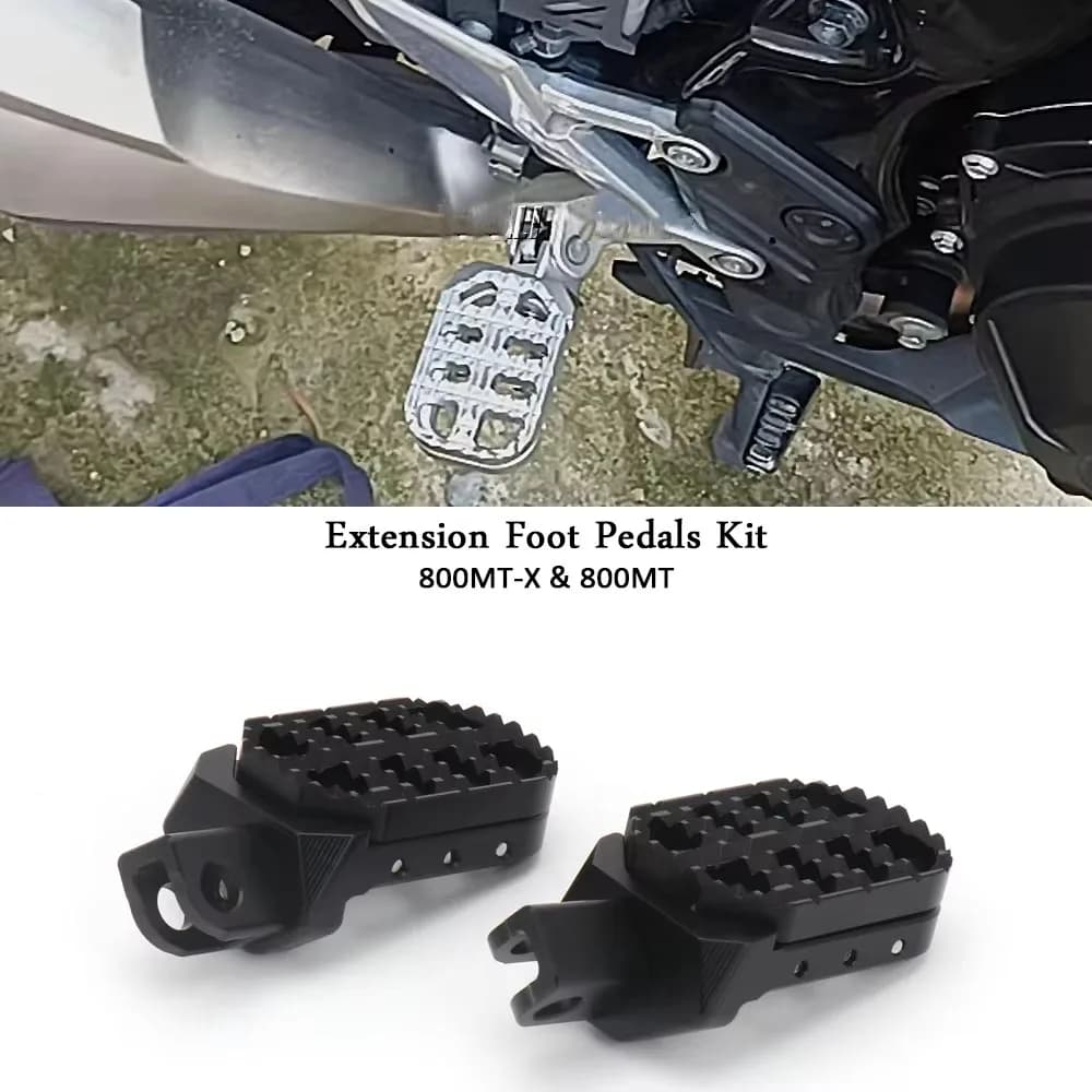 Accessori moto in alluminio CNC per CFMOTO CFMOTO 800MT 800MT-X Pedane Pedali Poggiapiedi 800Mt 800mt-x