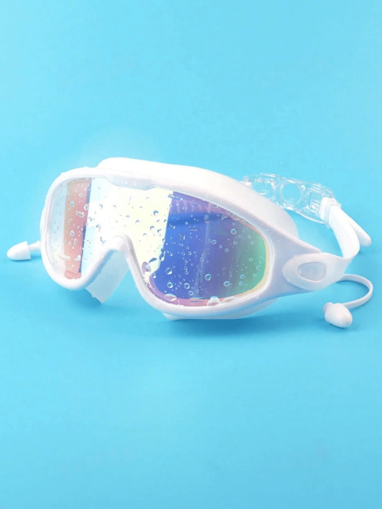 1pc Adult Swimming Goggles Ultra Clear HD Vision Anti-Fog Anti-UV Waterproof Swim Goggles For Pool Open Water All Swimming Activities