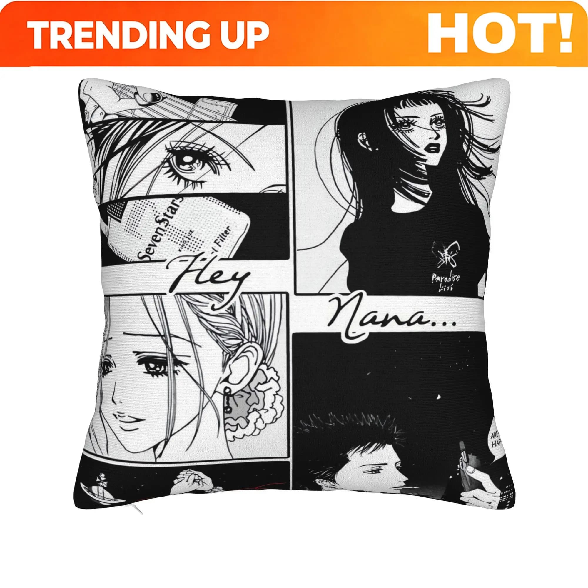 Customize Hey Nana (High Quality) Ai Yazawa New Chinese Style Living Room Sofa Cushion And Pillow Covers - Double-Sided Print
