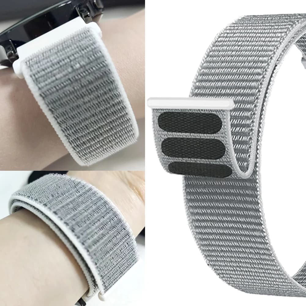 Cinturino sportivo in nylon per Garmin Forerunner 265 570 255 165 Venu 3 2 mq/Vivoactive 5 20mm/22mm Bracciale per cinturino HUAWEI/Huami