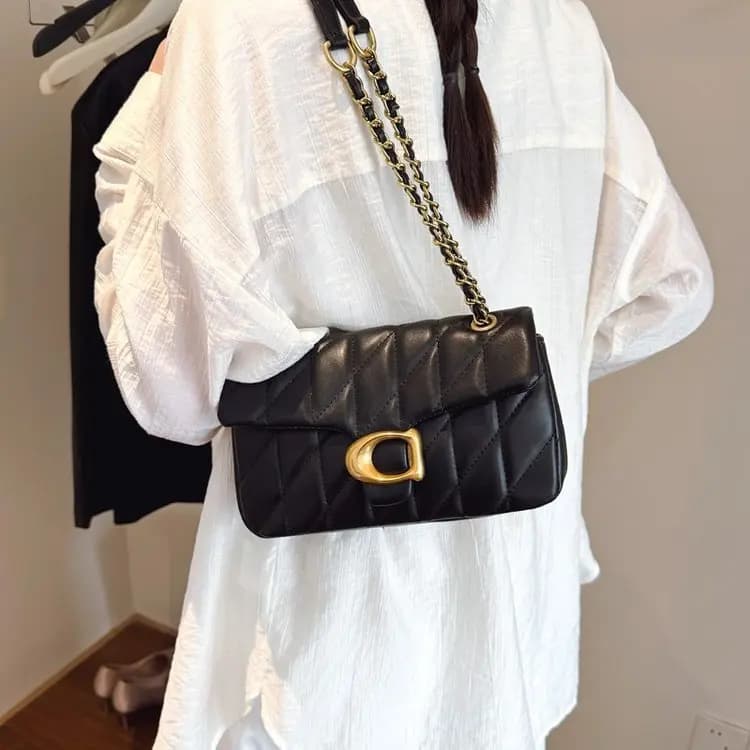 Borsa Tote di Lusso da Donna, Borsa a Tracolla, Shopper in Tinta Unita, Elegante Borsa in Pelle per Pendolari, Borsa Fasciatoio di Grande Capacità