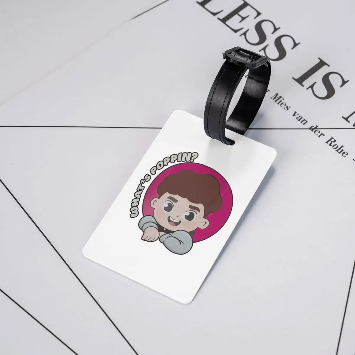 Etichette per Bagagli Caylus, Accessori per Valigie, Tag per Bagaglio da Viaggio, Porta Etichetta con Nome e Indirizzo