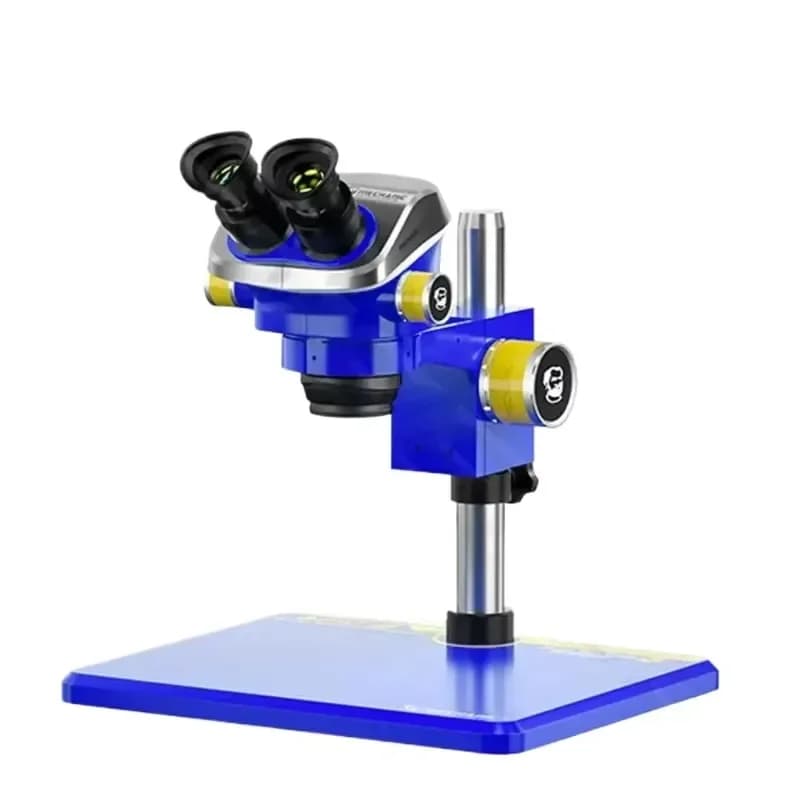 MIC2-B11 Microscopio binoculare con zoom continuo Lente d'ingrandimento elettronica Rotazione a 360 gradi per telefoni con chip PCB Riparazione di saldatura