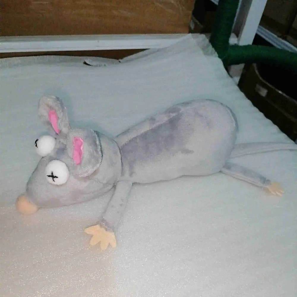 New Mouse Door Stoppers Animal 25cm Door Stop Floor Protection Interior Use Decorative Doorstop Office