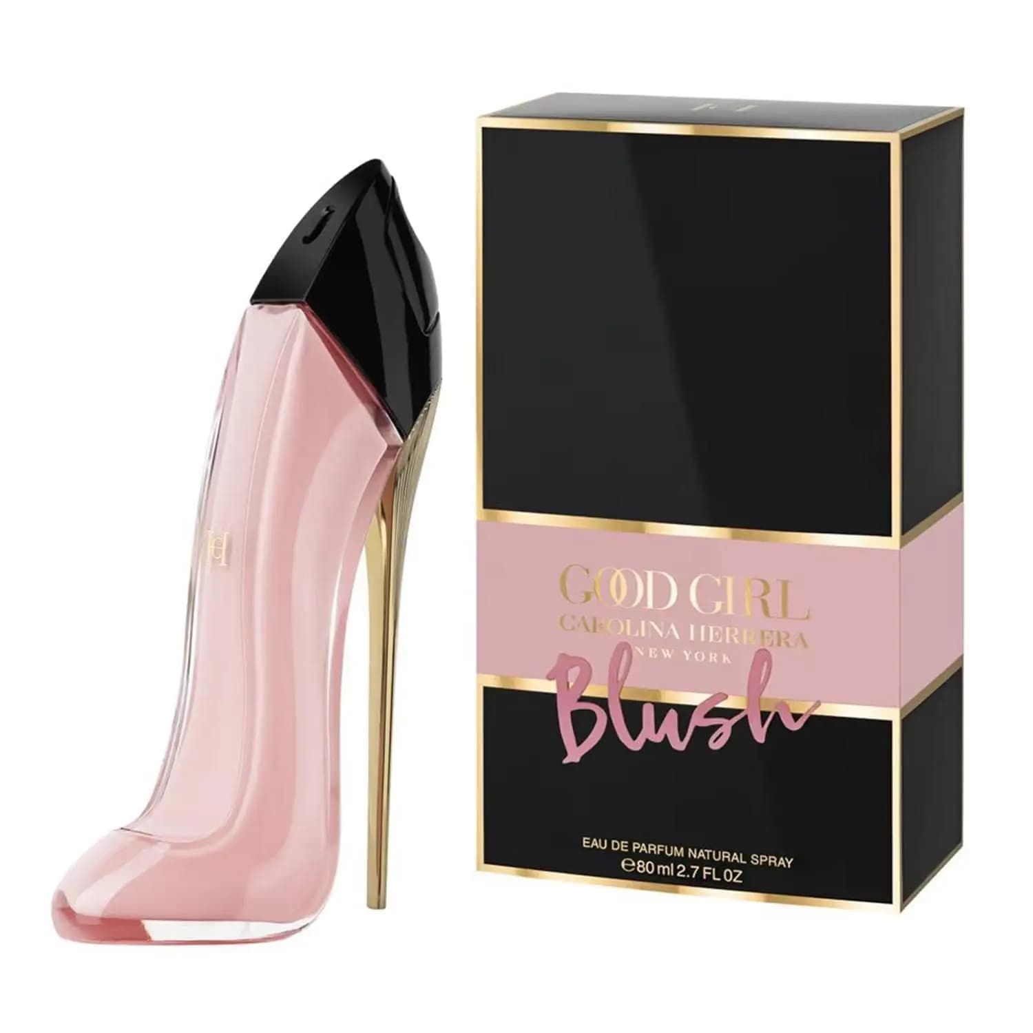 Good Girl Blush Elixir Midnight Bowtastic Eau De Parfum 80ml Profumo di Lusso a Lunga Durata da Donna Spray Corpo Tacco Alto