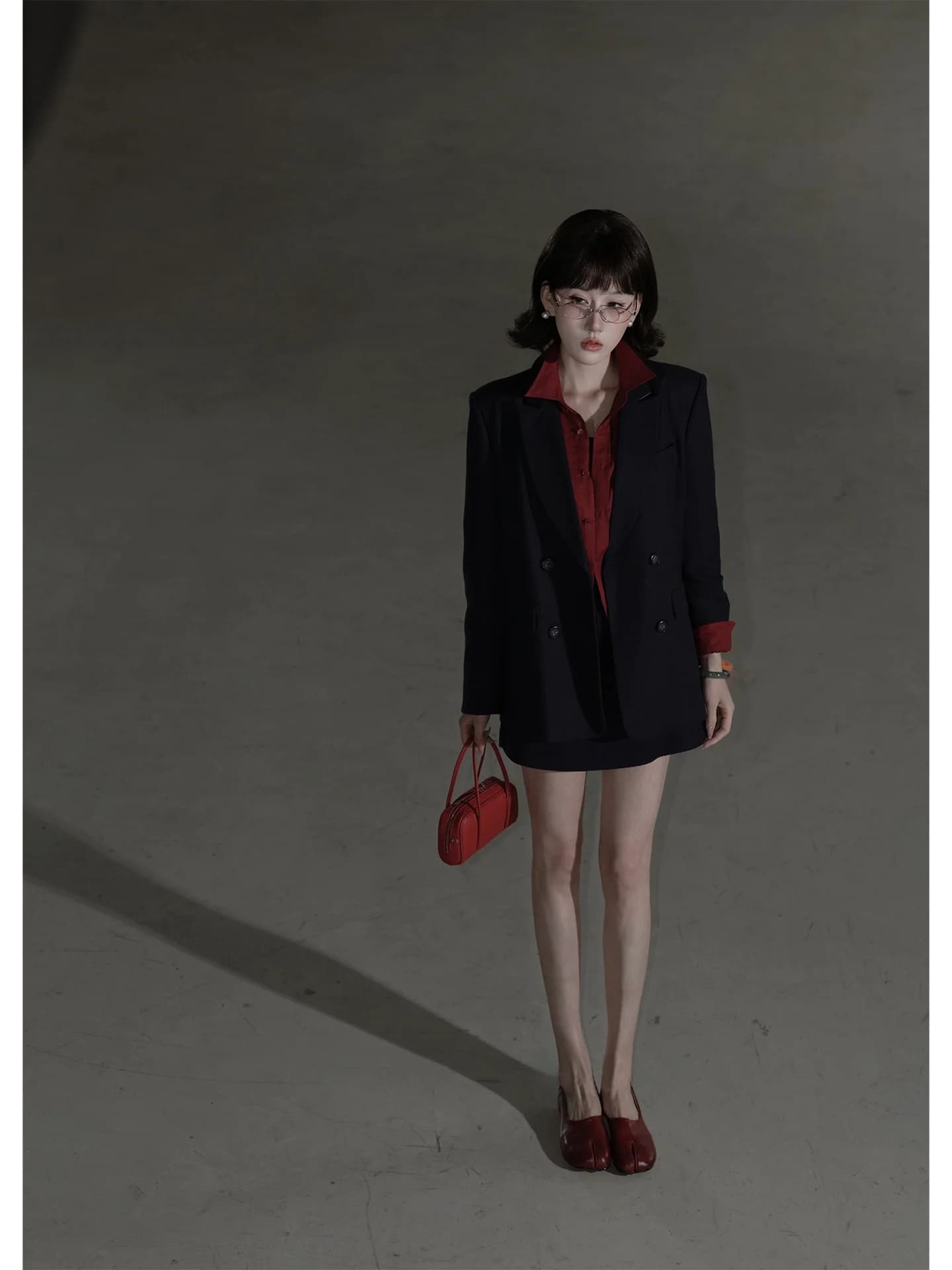 Giacca in Lino e Cotone Luhe con Etichetta Privata, Stile Elegante e Minimalista, Manica Lunga, Cappotto Casual da Donna per Affari, in Fibra di Poliestere