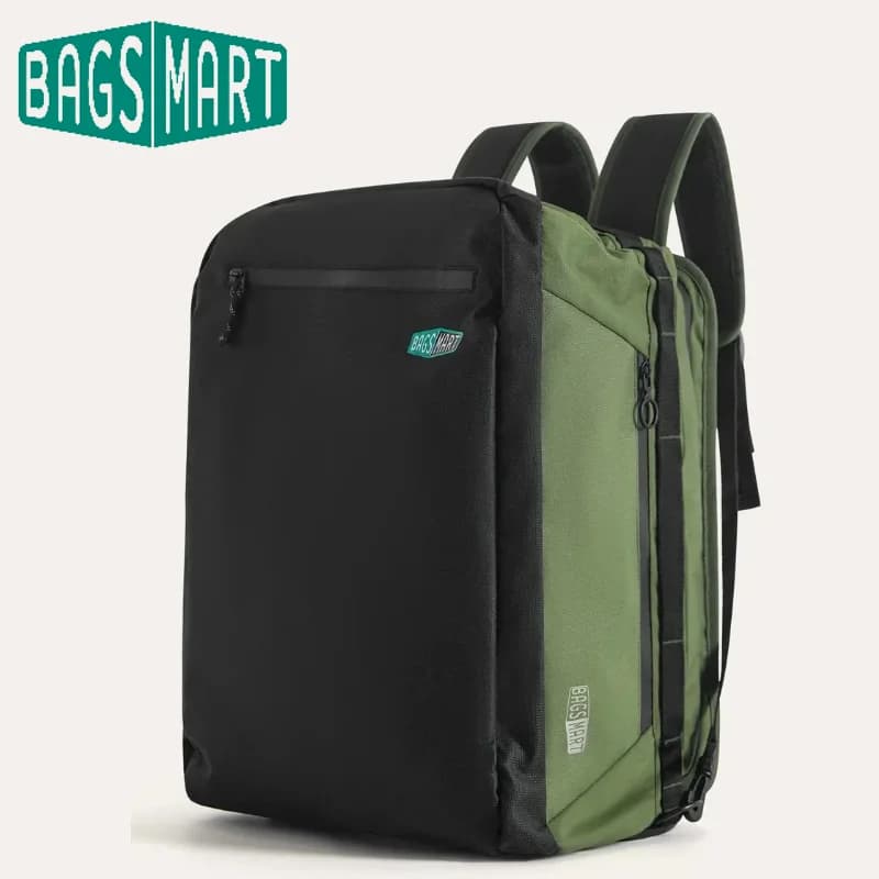 BAGSMART Borsone da 43 litri Borsa da viaggio convertibile 3 in 1 resistente all'acqua con scomparto per scarpe per laptop