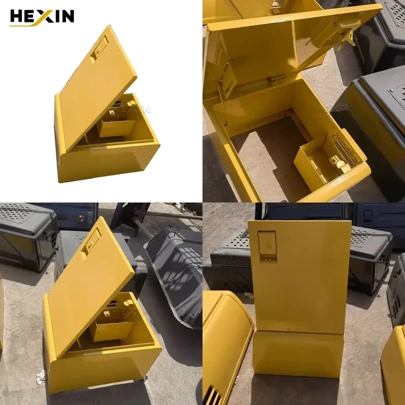 2026 HOT Factory Wholesale SH120-2 Toolbox Box-STORAGE Excavator Parts SH200-2 Excavator Toolbox for