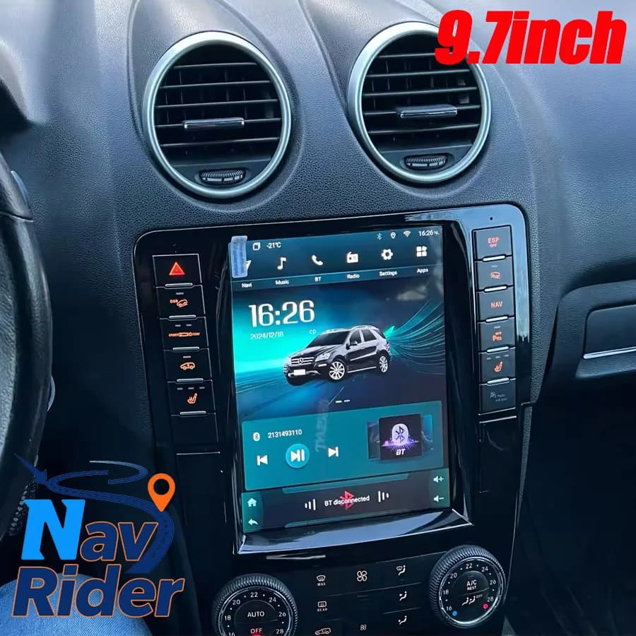 9.7" Android Multimedia Player For Mercedes Benz ML W164 W300 ML350 ML450 ML500 GL X164 G320 GL350 GL450 GL500 Carplay Autoradio