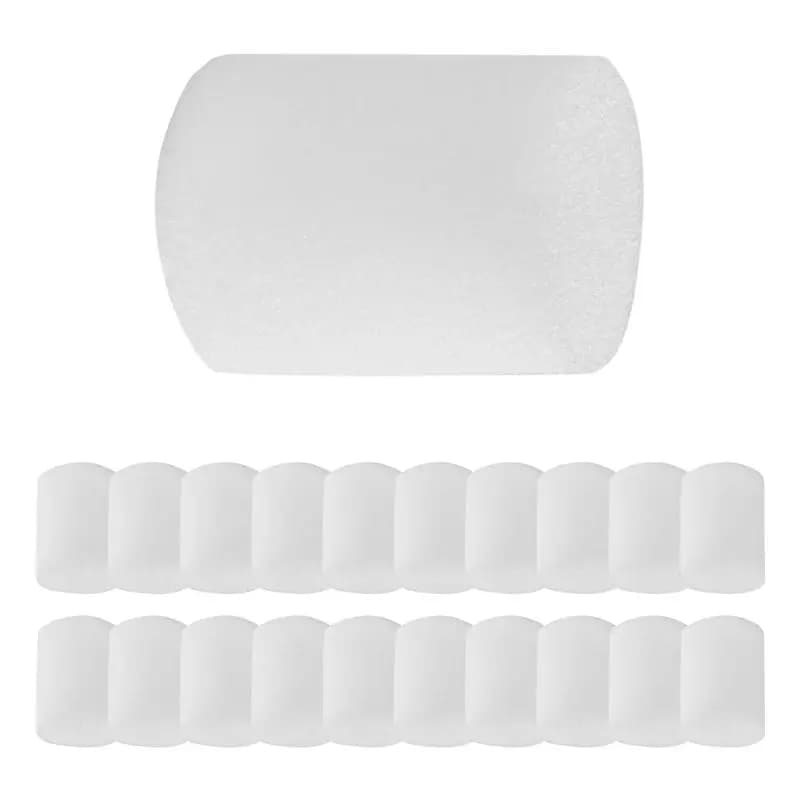 BAAJ-100Pcs Hydroponic Sponge Cylindrical 19 Mm For Vegetable Plant Cultivation In Net Pots, Plant Growth Accessories