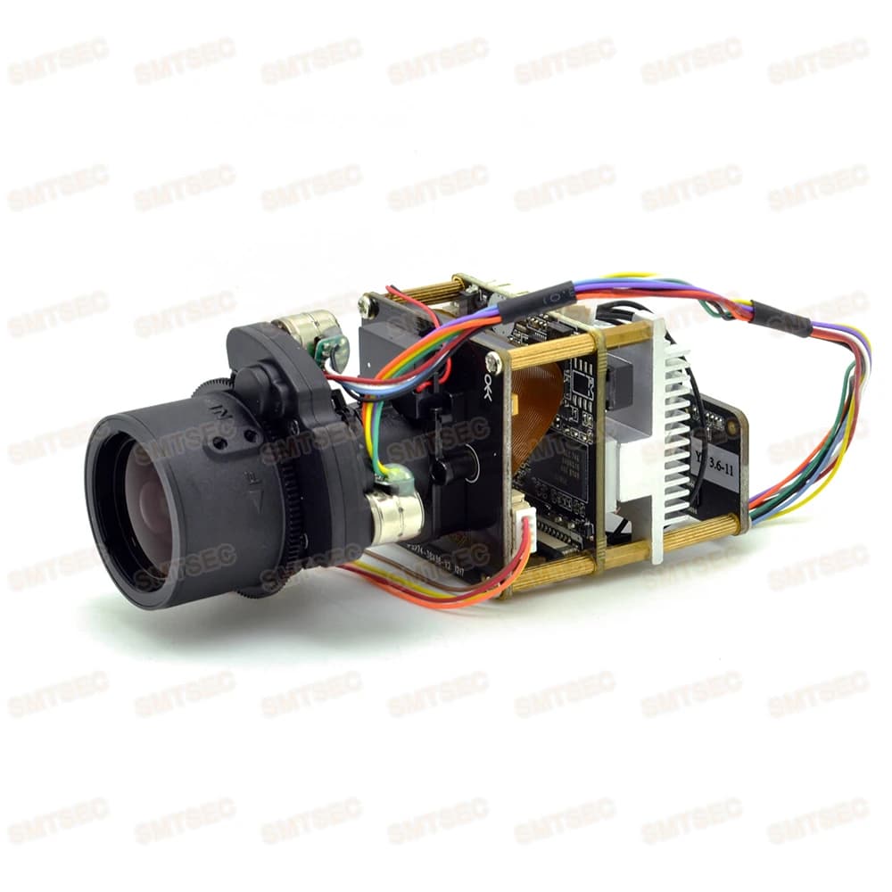 Modulo Telecamera IP 4K 12MP Sony IMX226 con Zoom Automatico 3.6-11mm 3x, Hi3519RFCV101, Telecamera di Sicurezza CCTV SIP-E226KML-3611