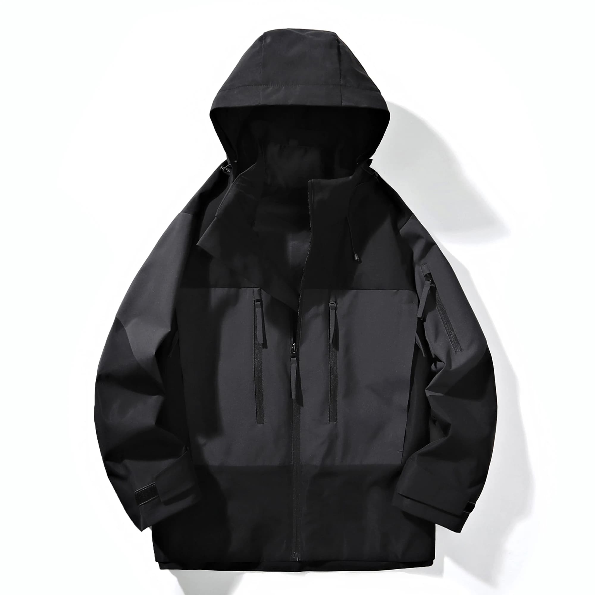 Giacca da trekking impermeabile da uomo di grandi dimensioni 5XL Giacca a vento antivento da campeggio Caccia Corsa Trekking Cappotto da pesca Donna