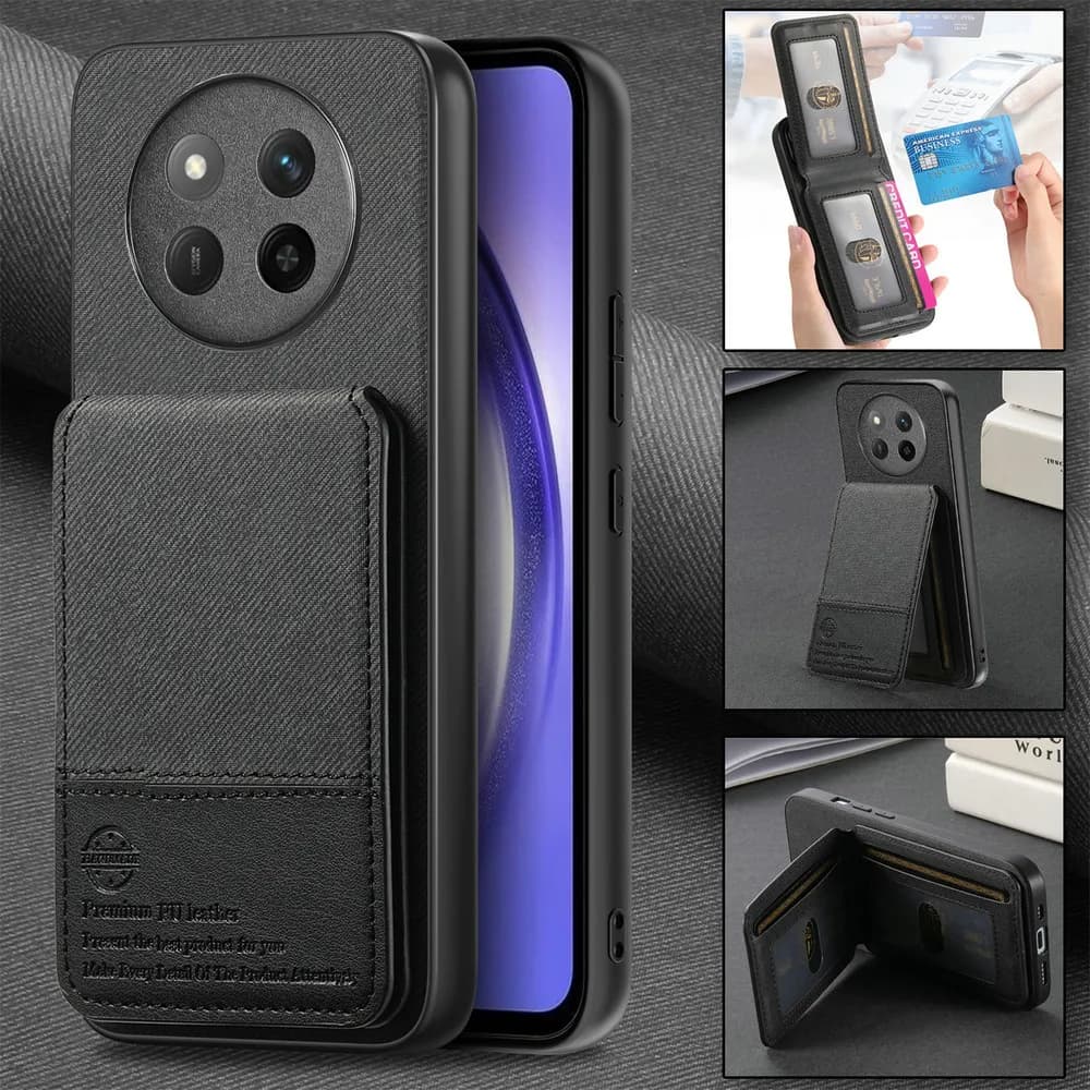Honor Magic7 Lite 5G Custodia di lusso per Huawei Honor Magic 7 Lite RFID Block Porta carte in pelle Fonda Honor Magic 7Lite Cover posteriore