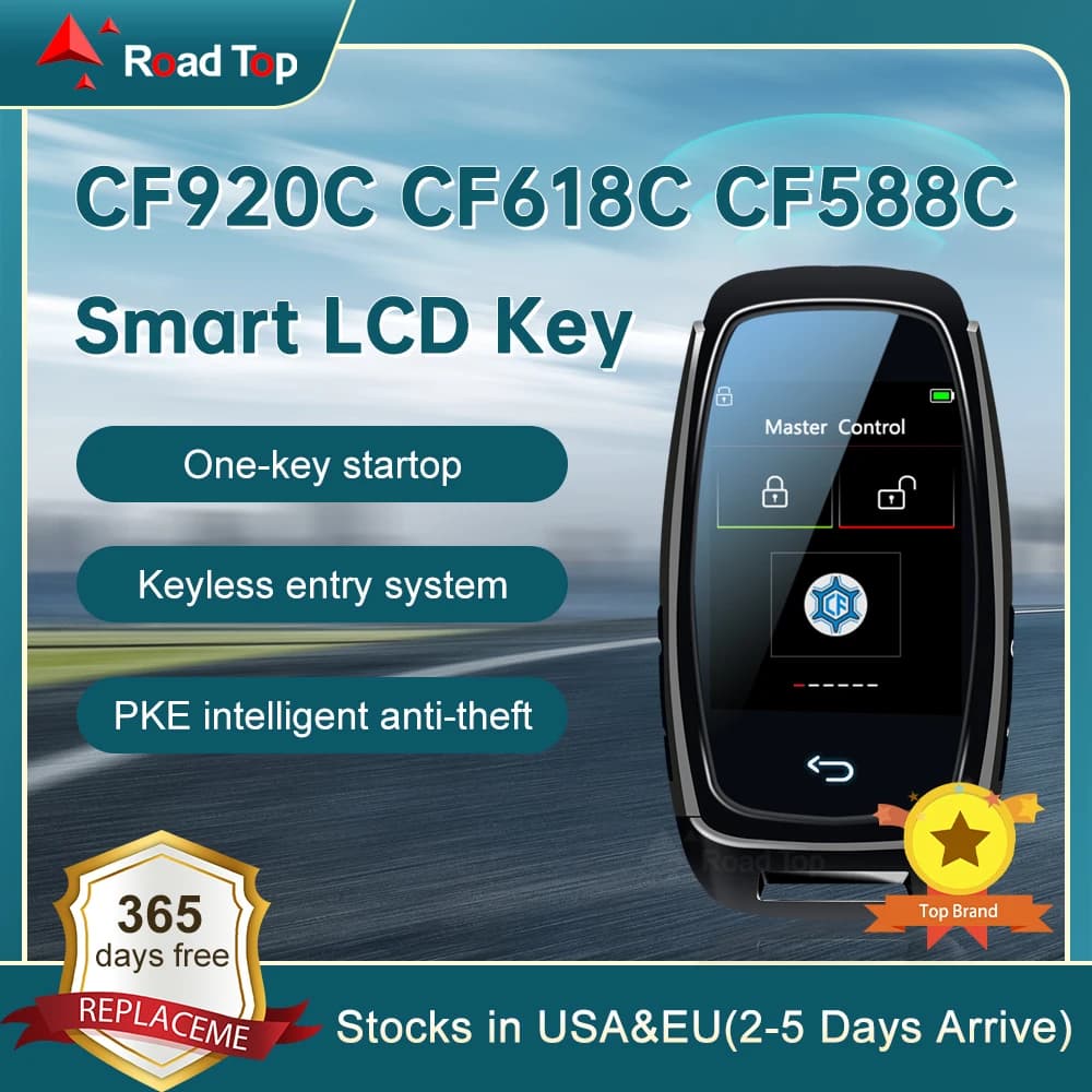 2024 new car key modified universal smart LCD key CF920C CF618C CF588C for BMW for Audi convenient entry Auto lock