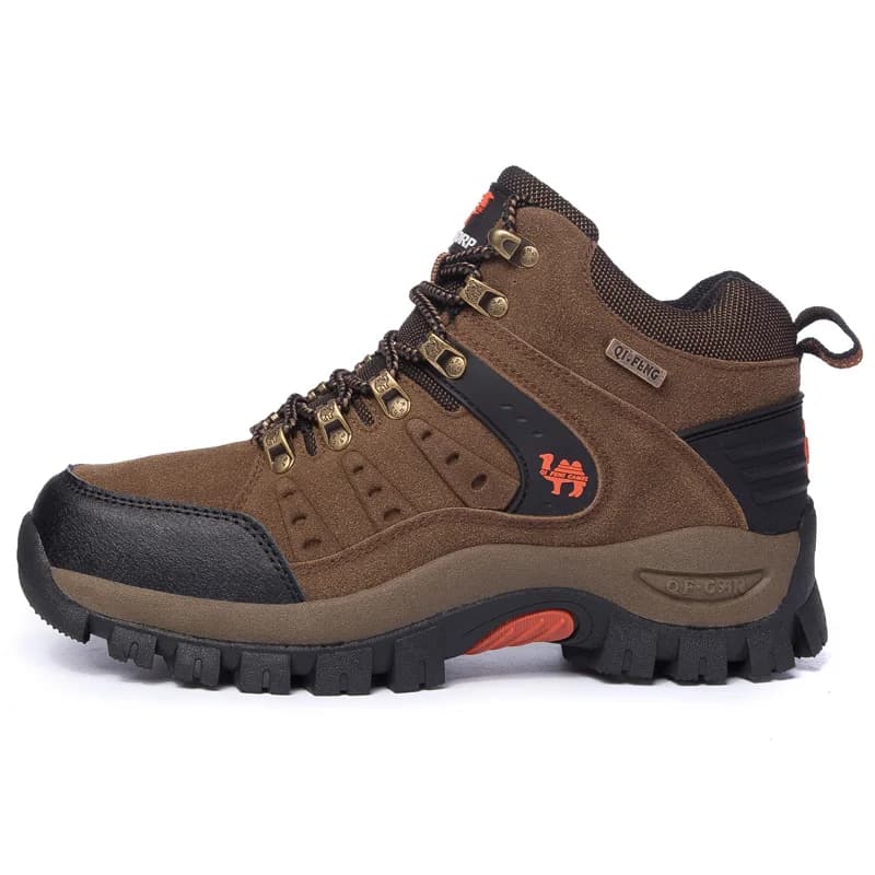 Scarponi da trekking all'aperto di grandi dimensioni Uomo Donna Moda antiscivolo Stringate Arrampicata Sneakers invernali Stivali da trekking da cowboy Moda estiva