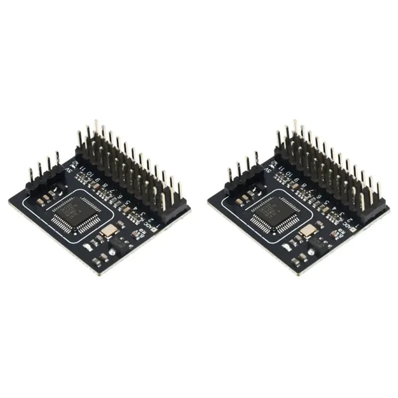 Ricevitore B44C 2X CRSF ELRS 2.4G 12CH PWM Expresslrs RX 2400RX PWM/CRSF per Droni FPV RC, Aerei a Ala Fissa, Auto, Barche, Quadricotteri A
