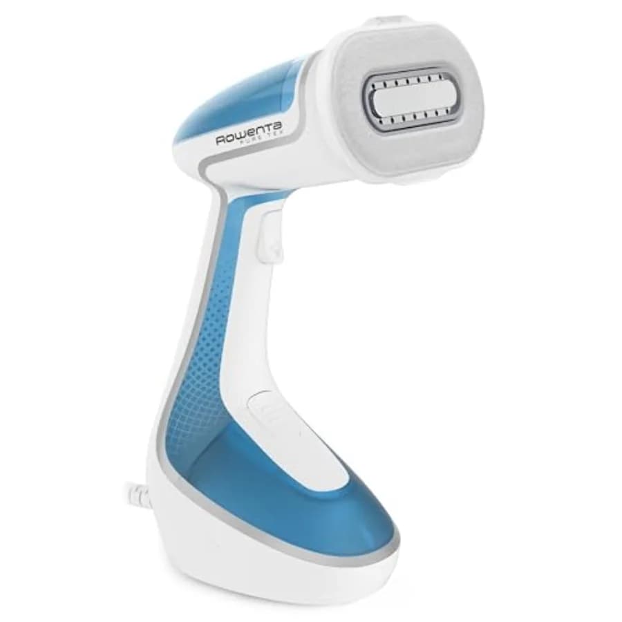 Vaporiera portatile Pure Tex 4 in 1 per vestiti 1700 W con serbatoio dell'acqua XL da 6,8 once Tempo di riscaldamento di 25 secondi Potente uscita vapore Re