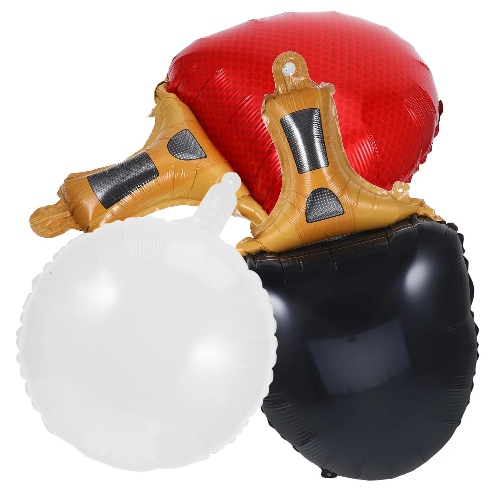 Set di Palloncini a Forma di Racchetta da Tennis in Alluminio, Decorazioni per Feste a Tema Sportivo, Accessori per Compleanni ed Eventi