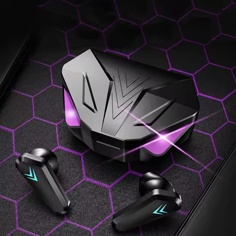 Auricolari Bluetooth, auricolari da gioco TWS, cuffie wireless con microfono, cuffie stereo HiFi con bassi audio 9D, per Xiaomi Lenovo