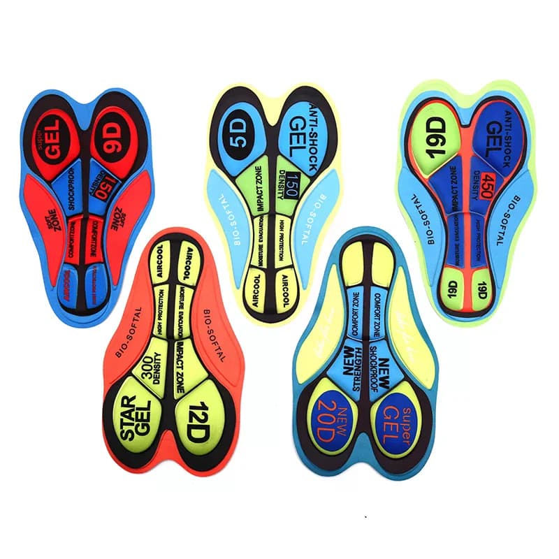 Basic Bicycle Bearing Cycling Shorts Bearing Breathable 5D 9D 12D 19D 20D Sports Intimate Silica Gel Bearing Riding Accessories