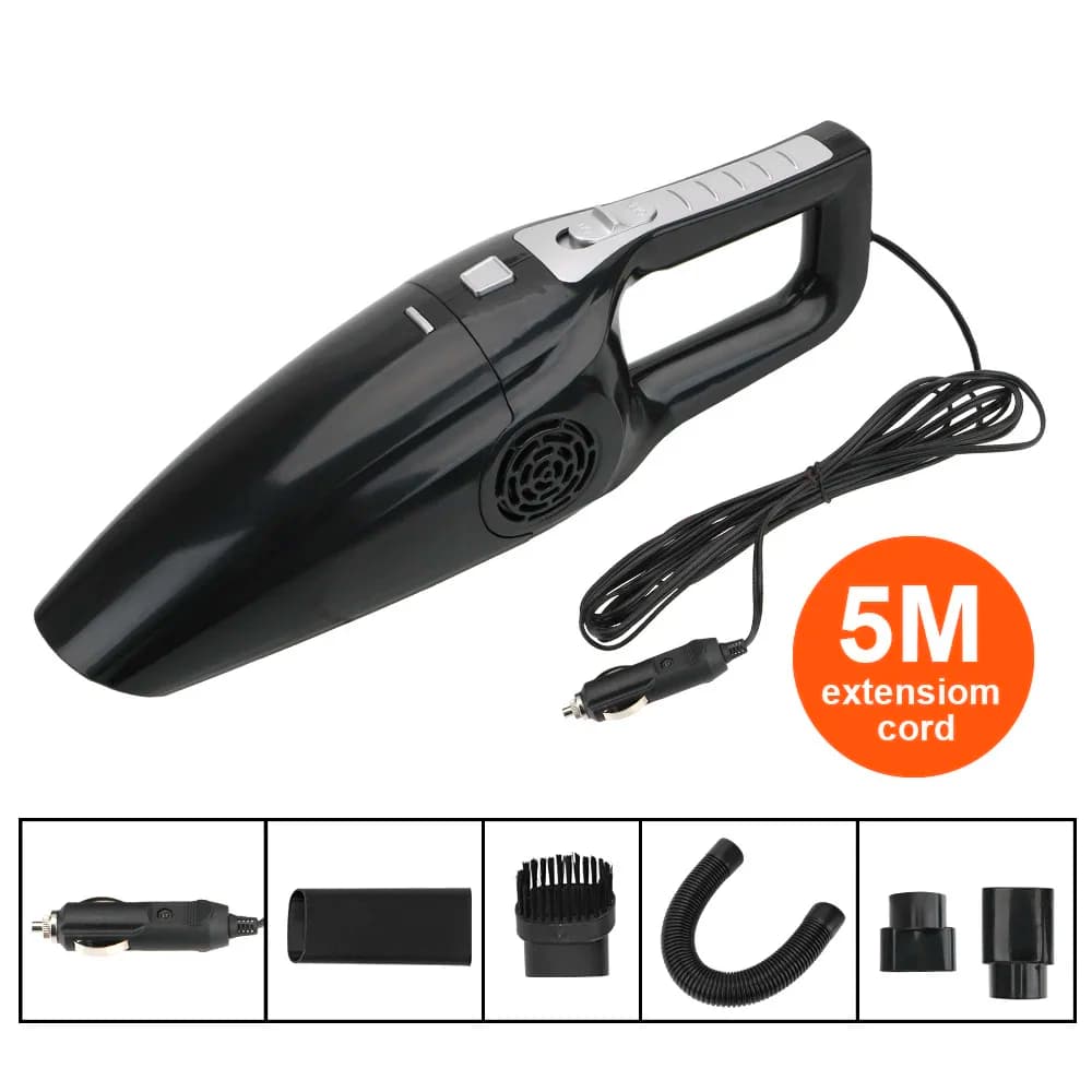 Aspirapolvere per auto Aspirapolvere portatile a doppio uso umido e secco Potente mini aspirapolvere portatile ad alta aspirazione 12V 120W
