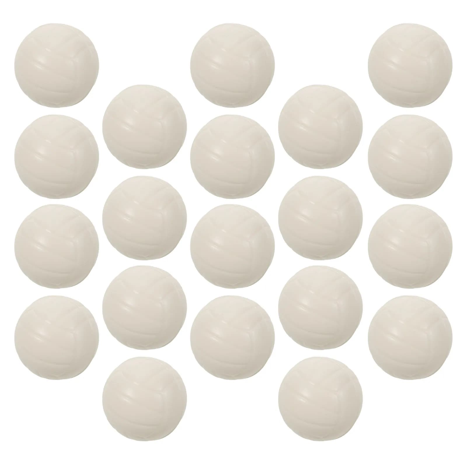 20 Palline Antistress Mini Pallavolo in Schiuma PU, Antistress Spremibili per Feste per Bambini, Premi per la Classe, Gadget di Compleanno, Tema Sportivo