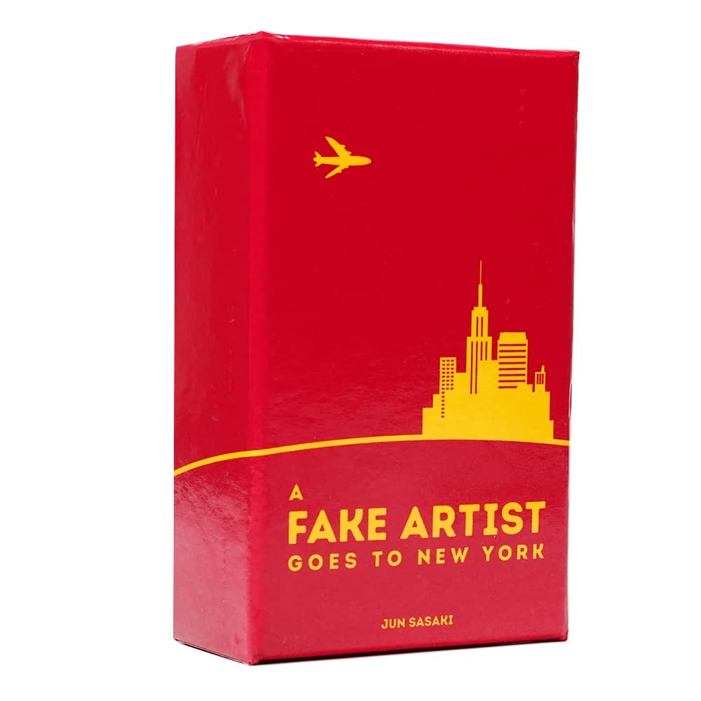 Giochi per feste: A Fake Artist Goes To New York, gioco da tavolo e gioco di carte creativo SCOUT per gruppi