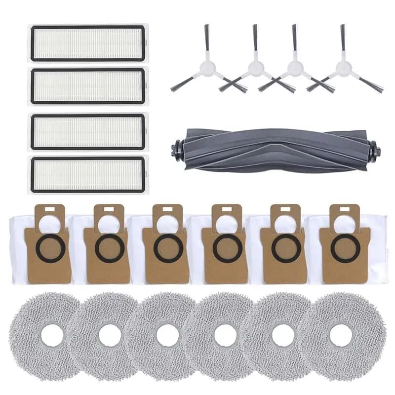 【HIGH GRADE】For Dreame L10S Ultra Robot Vacuum Main Side Brush Hepa Filter Mop Cloth Dust Bags Replacement Accessories