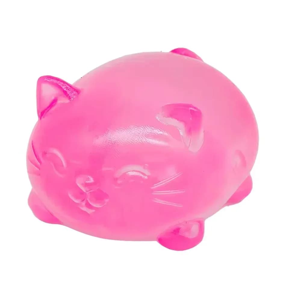 1PC Mini Cute Cat Maltose Squishy Non-Toxic Odorless Stress Relief Fidget Toy For Students Adults
