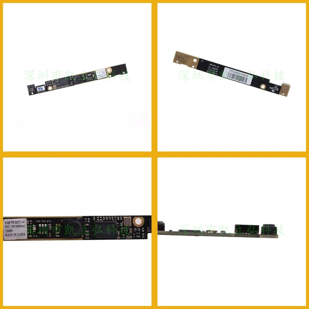 Webcam di Ricambio per Laptop ThinkPad L421 L420 L520, Codice 04W0442 AI00A144000, con Microfono e Modulo Videocamera Audio-Video