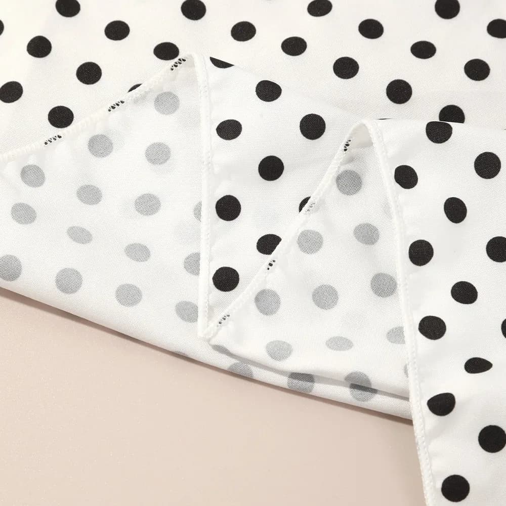 Sciarpa Triangolare a Pois Tinta Unita, Sottile e Versatile, in Poliestere Leggero, per Club
