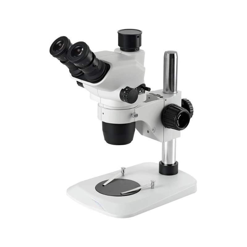 Microscopio binoculare vero trinoculare 6,7-45 volte zoom continuo binoculare manutenzione e ispezione educazione industriale
