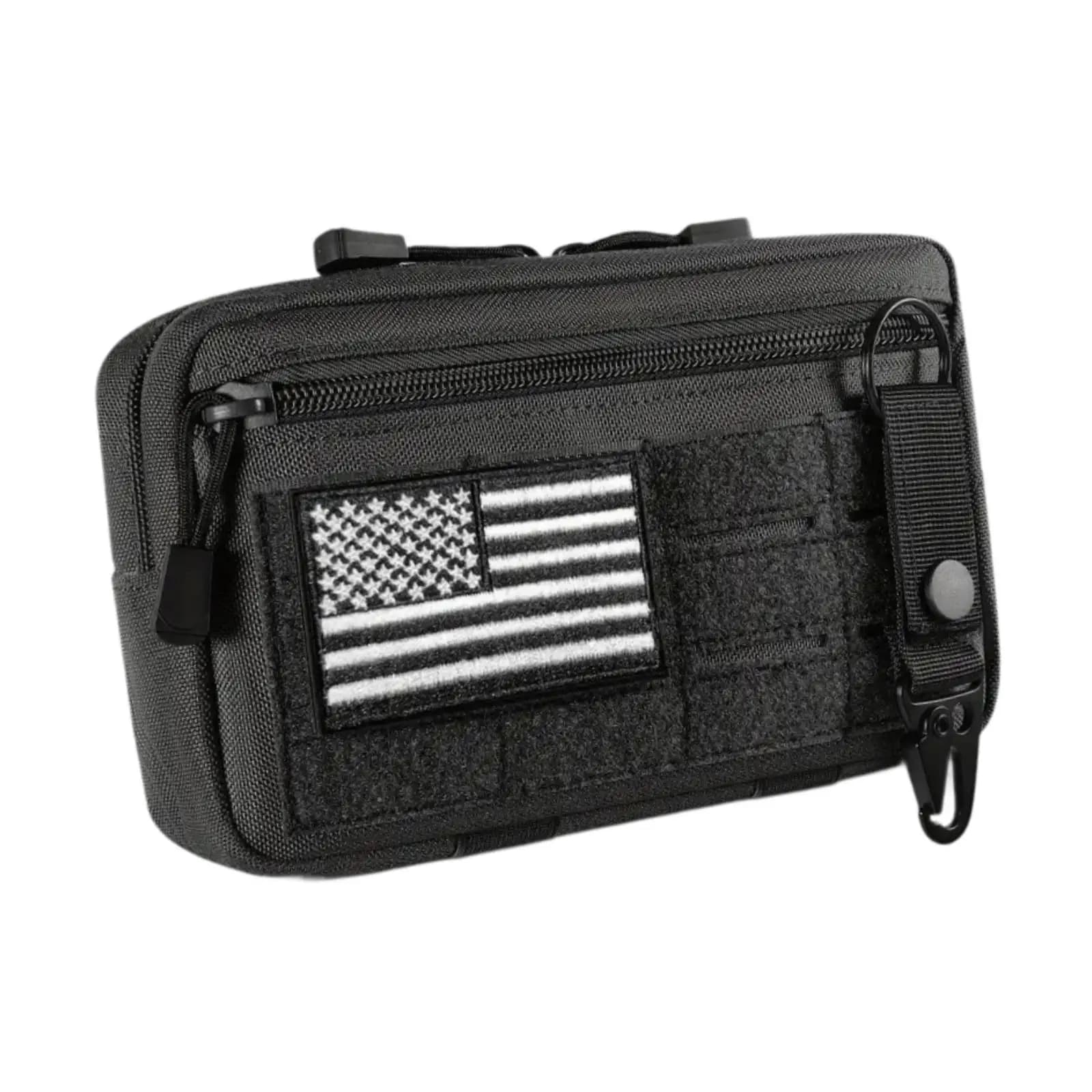 Organizer per Cellulari, Borsa da Cintura Portatile, Custodia in Tessuto Oxford per Corsa e Campeggio all'Aperto