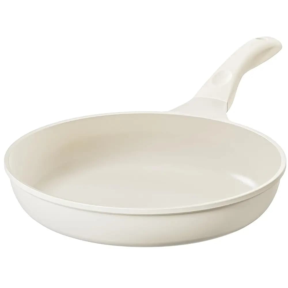Padella in Ceramica, Piccola Padella Antiaderente, Padelle Antiaderenti per Uova e Omelette, Senza PFOA e PFAS, Riscaldamento Rapido e Uniforme, Compatibile