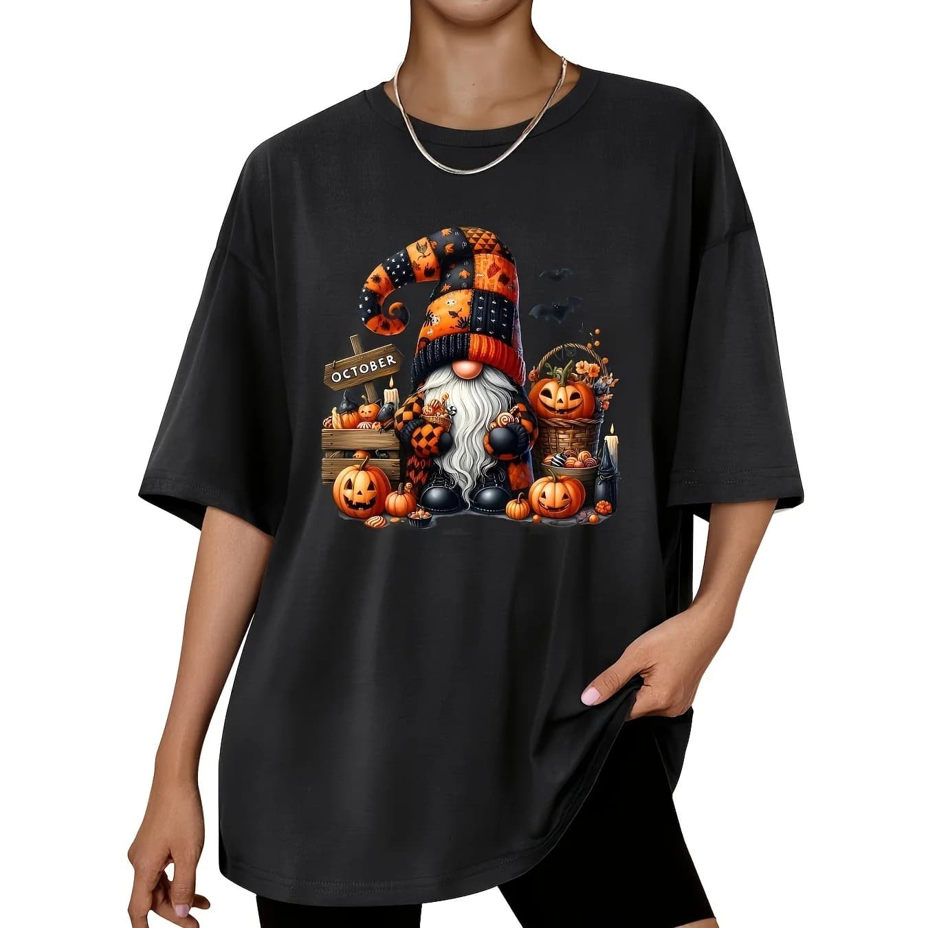Adesivi Termotrasferibili Goblin di Halloween in Vinile Resistente, Lavabili, per T-shirt, Felpe, Borse e Lavoretti Fai-da-te di Halloween