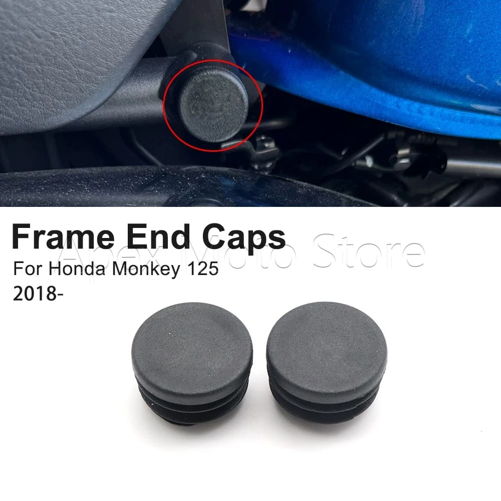 Motorcycle Accessories Frame Hole Cover Caps Plug Decorative Frame Cap Set For Honda Monkey 125 Monkey125 2018 2019 2020 2021