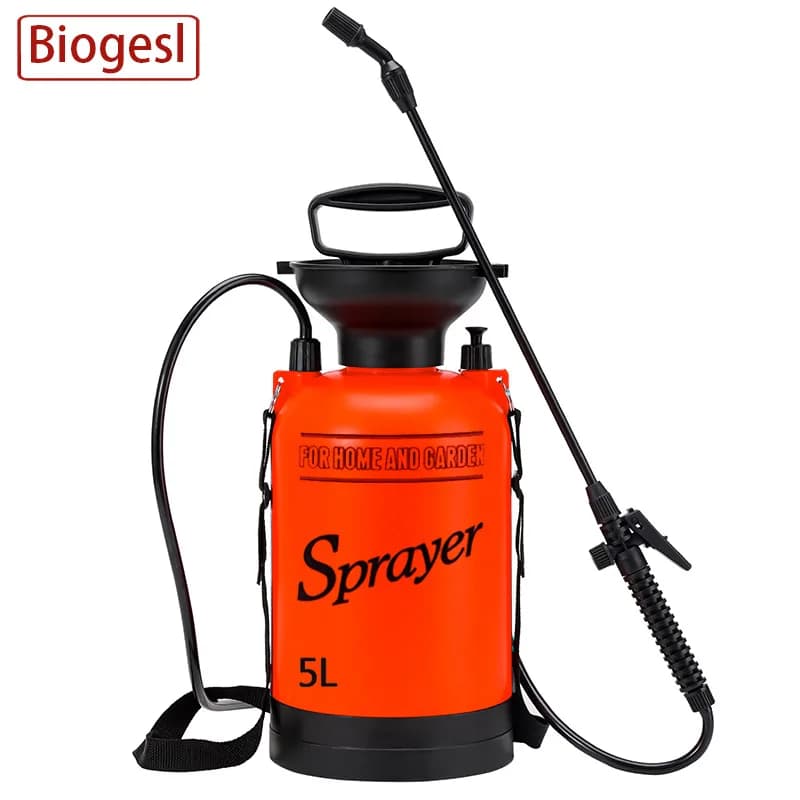 3-8L Household Agricultural Cleaning Spray Bottle, Garden Watering, Car Washing, Shoulder-Mounted Sprayer, Watering Can