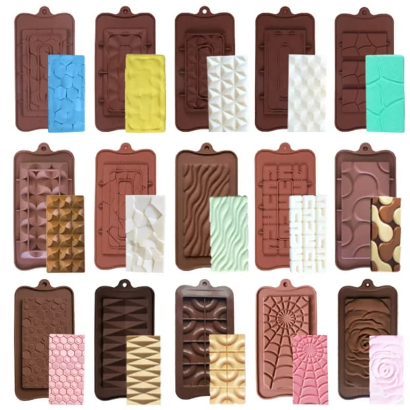 Stampo per cottura al cioccolato in silicone irregolare stile 1/29 Fiore poroso Amore Caramelle Gelatina Set per fare il ghiaccio Decorazione della torta Stampo per candele per sapone