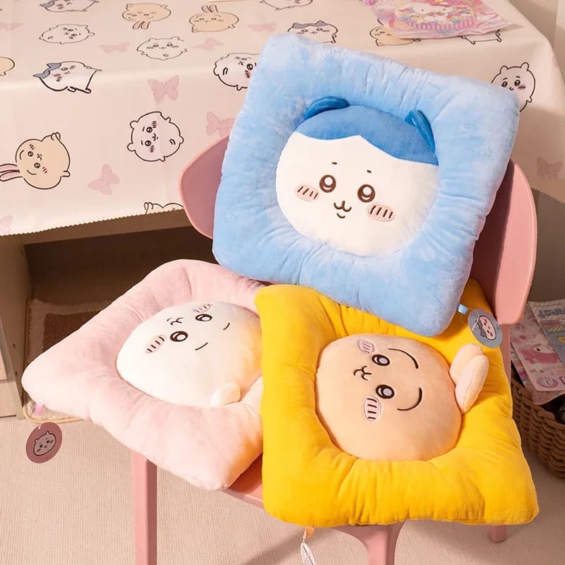 Cuscino Anime Kawaii Chiikawa Usagi Hachiware, Cuscino Peluche per Divano e Letto, Decorazione Casa per Ragazze