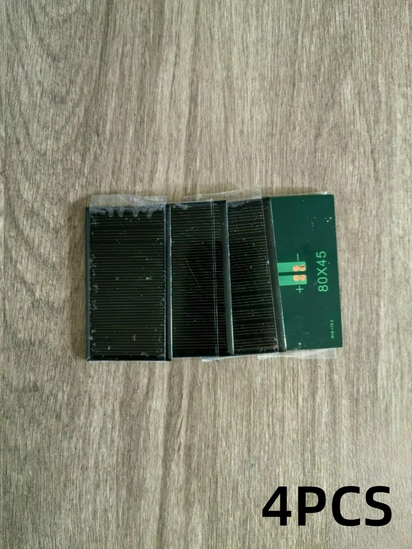 Single Crystal Mini Solar Cell 1PCS‑4PCS 5V 80MA 0.4W 80x45mm Epoxy Solar Panel DIY Portable Power Module For Battery Charging