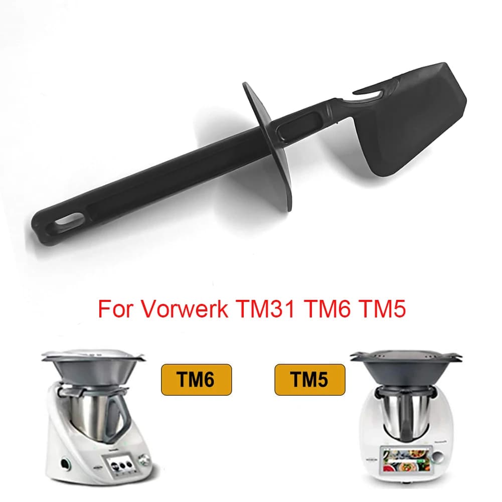 Spatola Raschietto per Impasto, Ricambio per Robot da Cucina, Raschietto per Raccolta Alimenti, Spatola per Thermomix TM31 TM6 TM5