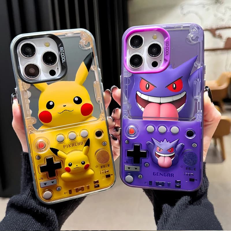 Custodia per telefono Pikachu P-Pokemon Gengar per Xiaomi POCO X6 X5 X3 NFC F7 Ultra F6 F5 Pro F3 GT M5S C65 C75 M3 M4 M5S M6 Pro 4G 5G