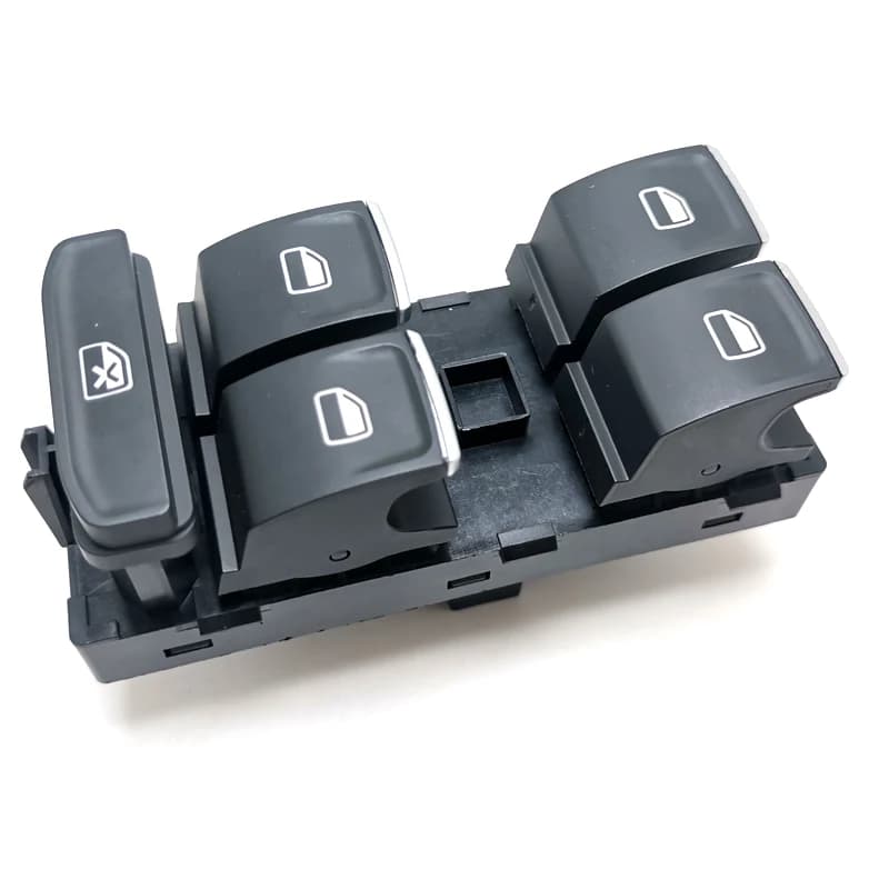 5E 0959857 Interruttore alzacristallo elettrico Interruttore di comando alzacristallo principale per Skoda OCTAVIA III Fabia 2013-2018