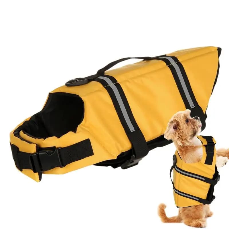 Pet Swim Wear Pet Life Safety Vest Floatation Safety Vest costume da bagno riflettente Puppy Floatation Vest per cane Pet canottaggio nuoto