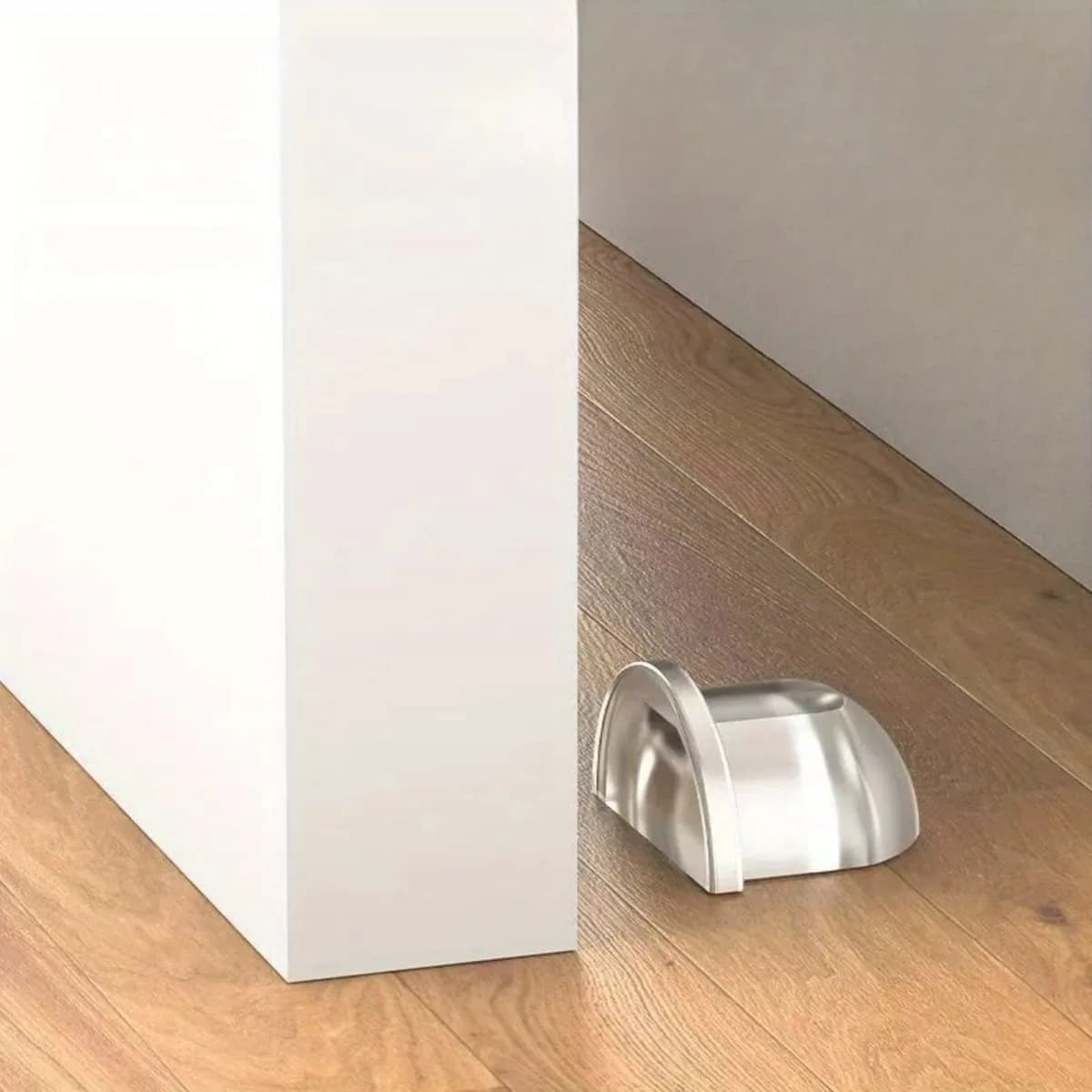 Fermaporta autoadesivo trasparente senza trapano per protezione dei mobili da pavimento a parete Doccia Home Office Fermaporta per la casa